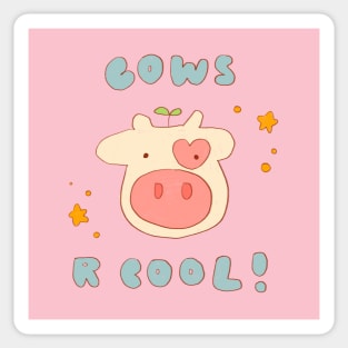 Cows R Cool Sticker